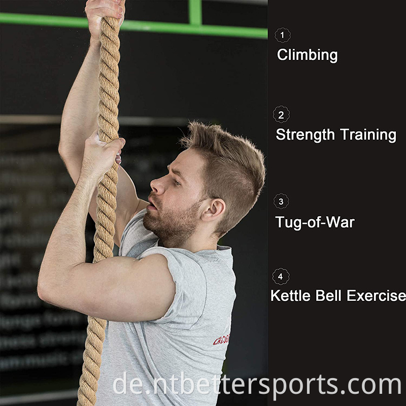 ropes for exercising	